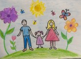 Бутакова Мирослава 3.5 года, внучка социального педагога Бутаковой Татьяны Геннадьевны