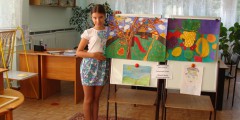 Персональная выставка Емельяновой Алисы "Летний денек"