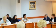2016 год. Заседание Совета по делам инвалидов при губернаторе Иркутской области.
